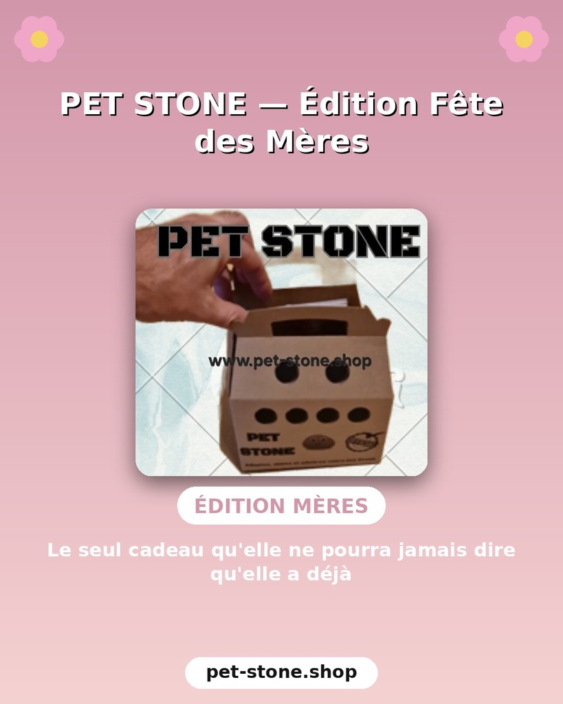 Pet Stone © : Édition Fête des Mères